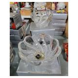 4 Mikasa candy dishes 4in