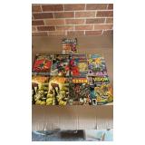 Marvel comics and dc comics The vision and