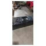 Metal tool box with contents
