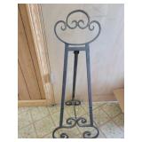 Vintage Metal Easel 34in