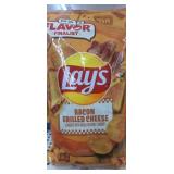 3 full size bags of lays bacon grilled cheese