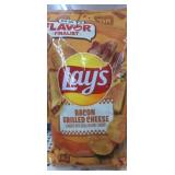 3 full size bags of lays bacon grilled cheese