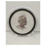 Elizabeth II  4-.9999 1 oz silver round