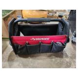 Husky canvas tool tote