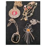 4 MCM necklaces