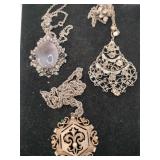 3 vintage necklaces