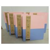 6 Yoobi D-ring 1-inch binders
