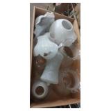 Selection of glass lamp shades