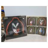KISS Gene Simmons Record Album Lp Vinyl with
