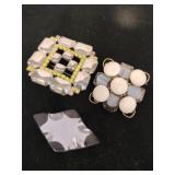 3 MCM brooches (1 marked Weiss)