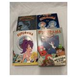 Futurama DVDS FOUR SEASONS