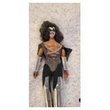 Vintage 1977 mego Corp gene Simmons kiss doll.