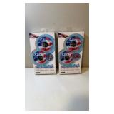 Pool candy Stars and Stripes glitter drink floats