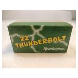 Remington thunderbolt 22LR 40 grains 50 rounds
