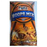 3 full size bags of uts hoops mix party mix