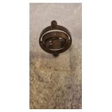 Vintage brass astrolobe 5"tall