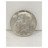 1966 Kennedy half dollar