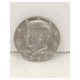 1966 Kennedy half dollar