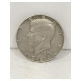 1966 Kennedy half dollar