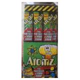 Box of 12 atomz sour candy