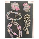 Beaded necklaces