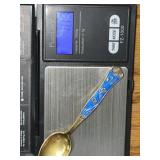 Marked Sterling spoon 10.9 g