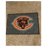 18 in x 27 in Chicago Bears mat