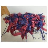 12 Vintage Wedding pew bows 20in