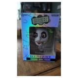 Flocked vinyl beetlejuice figure