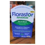 Florastor gas and bloat probiotic. 30 capsules