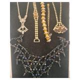 Rhinestone necklaces bracelet