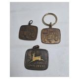 3 John Deere Key Chains