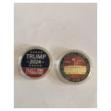 2-2024 Trump gold medallions