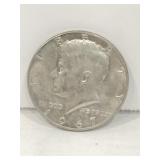 1967  Kennedy half dollar