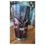Stainless steel cup with lid