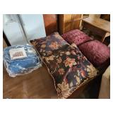 4 pillows and electric blanket