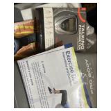 New exercise ball, pedometer, watch & more