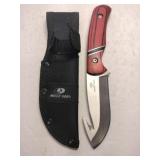 Mossy  oak knife/sheath  3" blade
