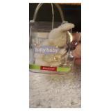 American Girl bitty baby bunny with book