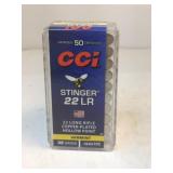 CCI stinger 22LR HP 32 gr 50 rounds