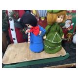 Children on sled display 2 feet long
