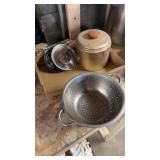 Mirro copper rose gold kitchen dish and stainless