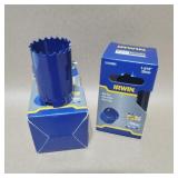 2 pc New Irwin 1-5/16th Whole sawbits