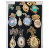Stone necklaces