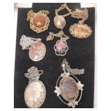 Stone necklaces
