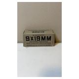 9x19mm Centerfire ammunition (50 cartridges) full