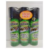 3ct Spectracide Wasp & Hornet killer jet sprays