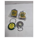 John Deere Magnetic Clips and Keychains