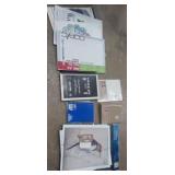 Sketch pads , notebooks, greeting card kit and
