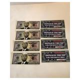 8 Trump 2024 paper bills